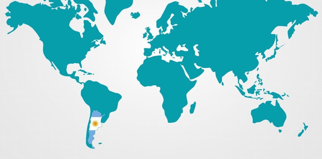 Argentina Flag Map - Gaming Associates is approved in over 40 jurisdictions, providing compliance regulatory, testing and certification services internationally.