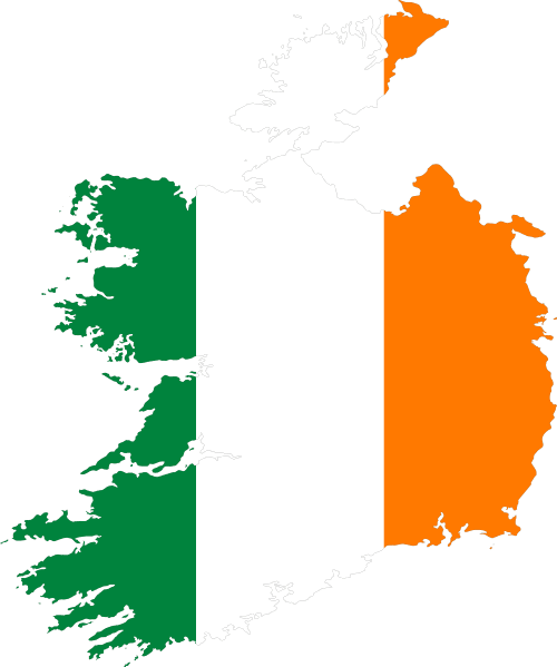 Ireland Flag Map - Gaming Associates is approved in over 40 jurisdictions, providing compliance regulatory, testing and certification services internationally.