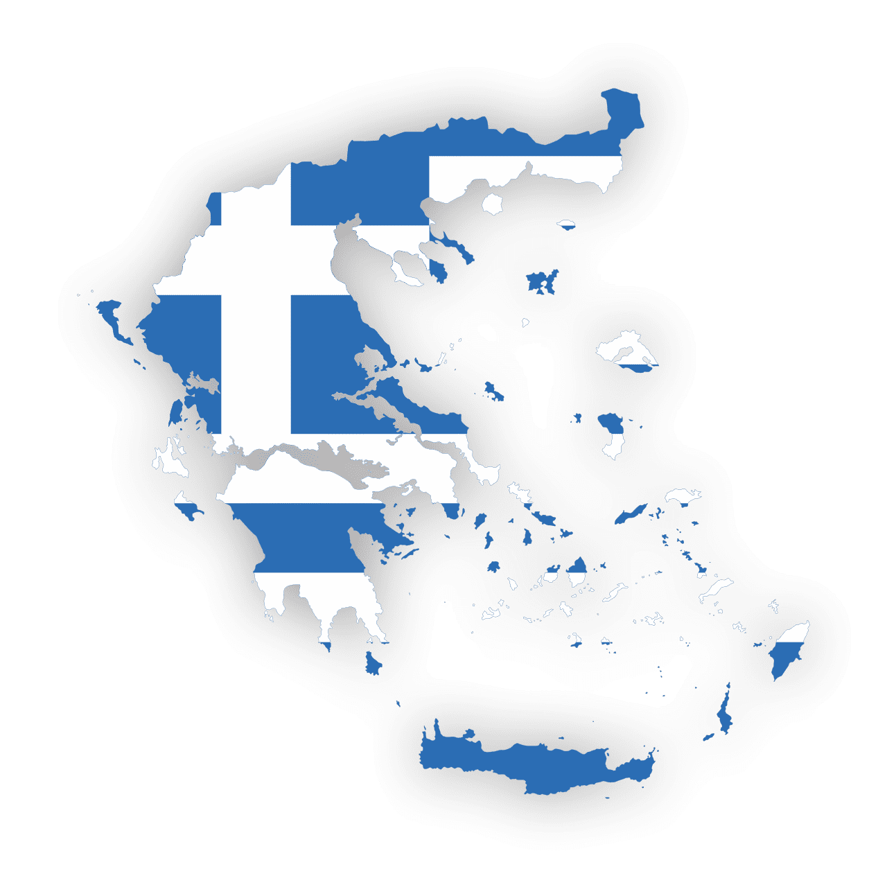 Greece Map Icon - Gaming Associates is approved in over 40 jurisdictions, providing compliance regulatory, testing and certification services internationally.