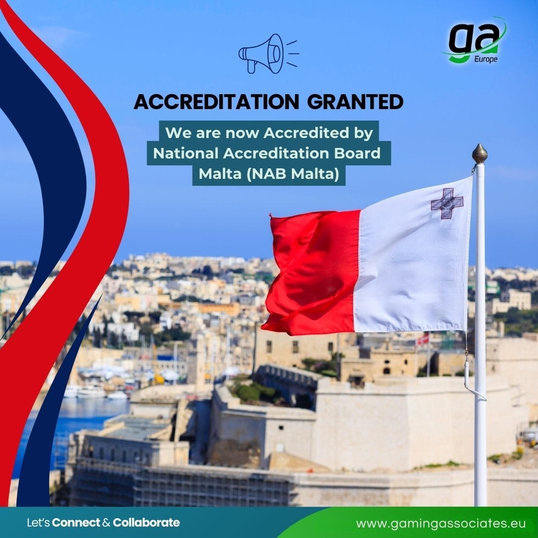 Gaming Associates Approved by the Malta - Gaming Associates is ISO/IEC Accredited: A certified testing lab for compliance & regulatory assessments in the online gaming industry.