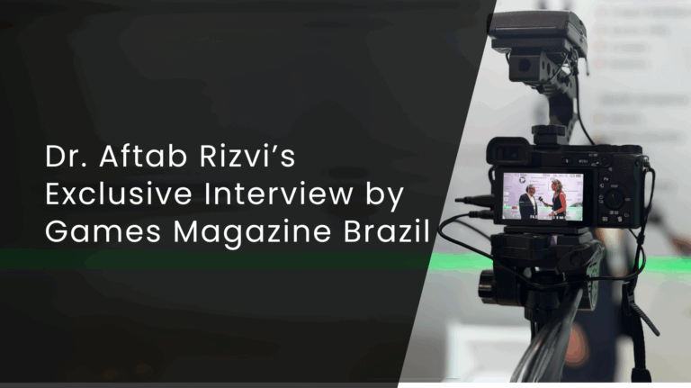 Dr.Aftab Rizvi's Interview with Games Magazine Brazil